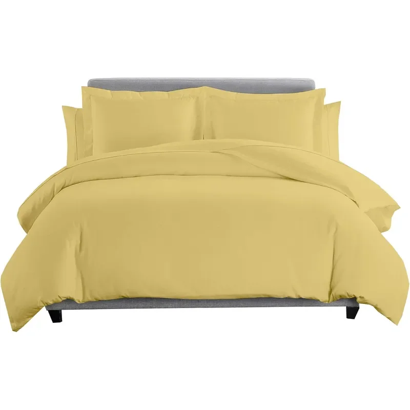 King Size Bed in a Bag 8 Piece Set 600 Thread Count 100 Cotton Sheets 100 Cotton Duvet Cover Set Down Alternative Comforter