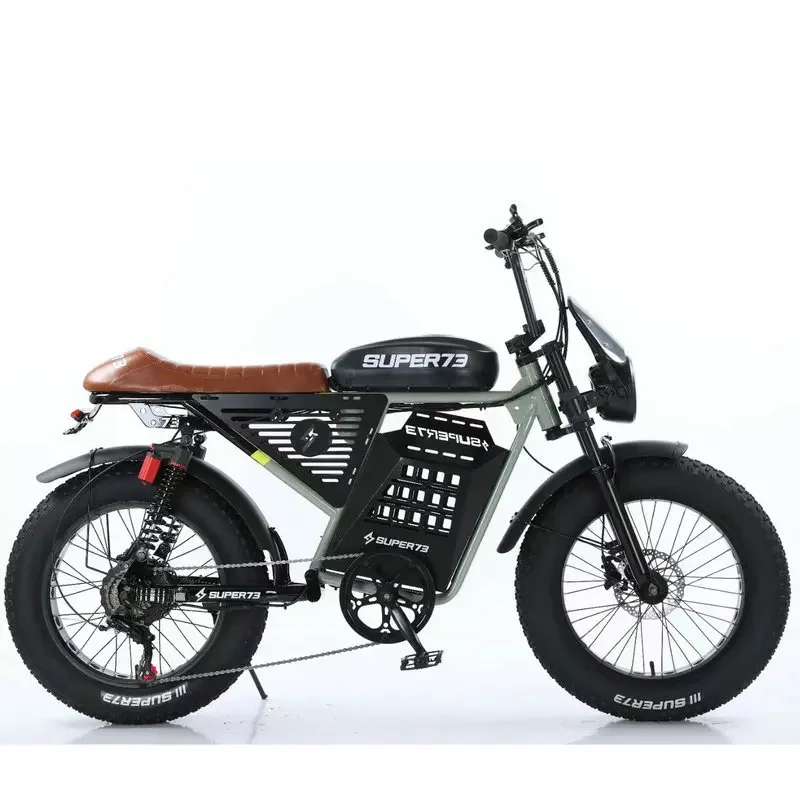 Electric bicycle Super73-RXS 500W60V70AH lithium battery retro electric motorcycle fat tire snow mountain road off-road ebikes