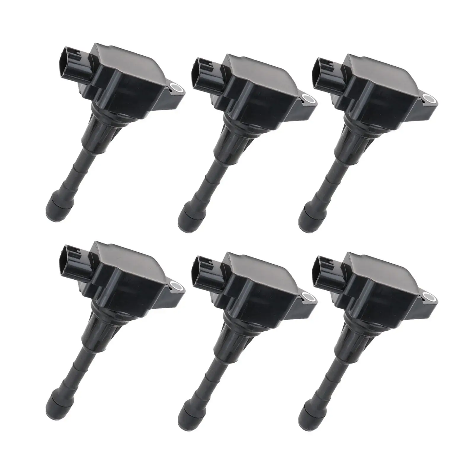 6 Pieces Ignition Coil uf550 22448-ja10C for Infiniti G25 2.5L V6 2011-2012 Repair Parts Professional Simple Installation