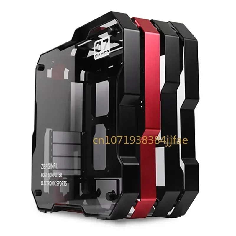 ZEAGINAL Middle Tower Chassis Desktop Computer Case For Water Cooling ATX Gamer MOD Case DIY Glass,PC DIY Gamer Cabinet,ZC-07