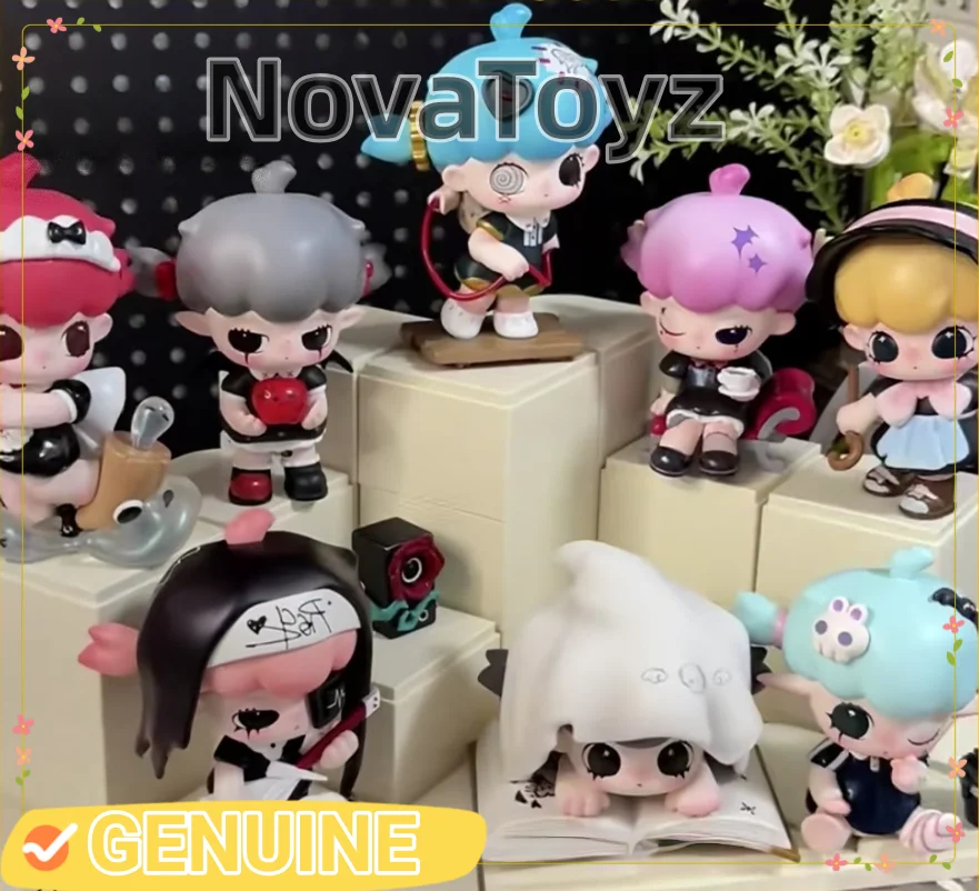 

Новинка на складе, настоящая глухая коробка с пригласительным листом, милое украшение для дома, игрушка, фигурка, фигурка, подарок на праздники, дни рождения