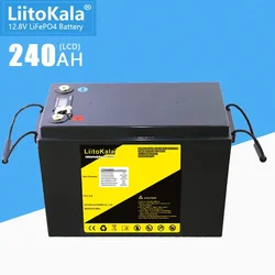 12V 200Ah/240Ah LiFePO4 Battery Lithium Power Batteries For 12.8V RV Campers Golf Cart Off-Road Off-grid Solar Wind