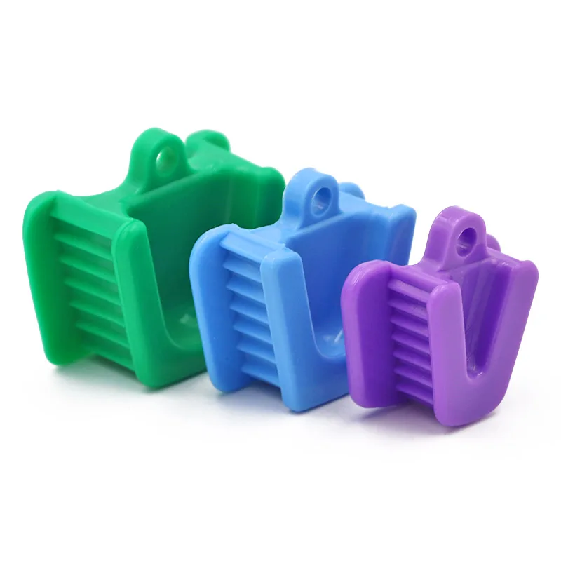 3pcs Dental Tools Bite Block Mouth Prop Rubber Latex Opener Retractor Silicone Material Teeth  L/M/S colorful for Kids/Adult