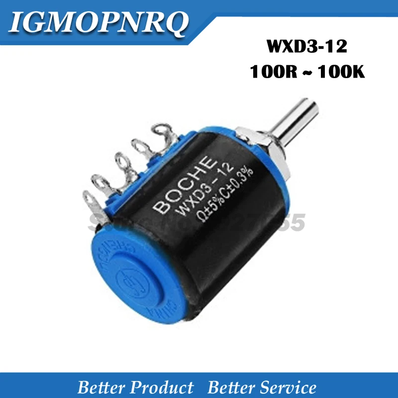 

WXD3-12 2 шт., 1 Вт, 100, 220, 470, 1K, 2K2, 3K3, 4K7, 10K, 22K, 33K, 47K, 100R, 220R, 470R, 2,2 K, 3,3 K, 4,7 K, WXD3-12, с гайкой