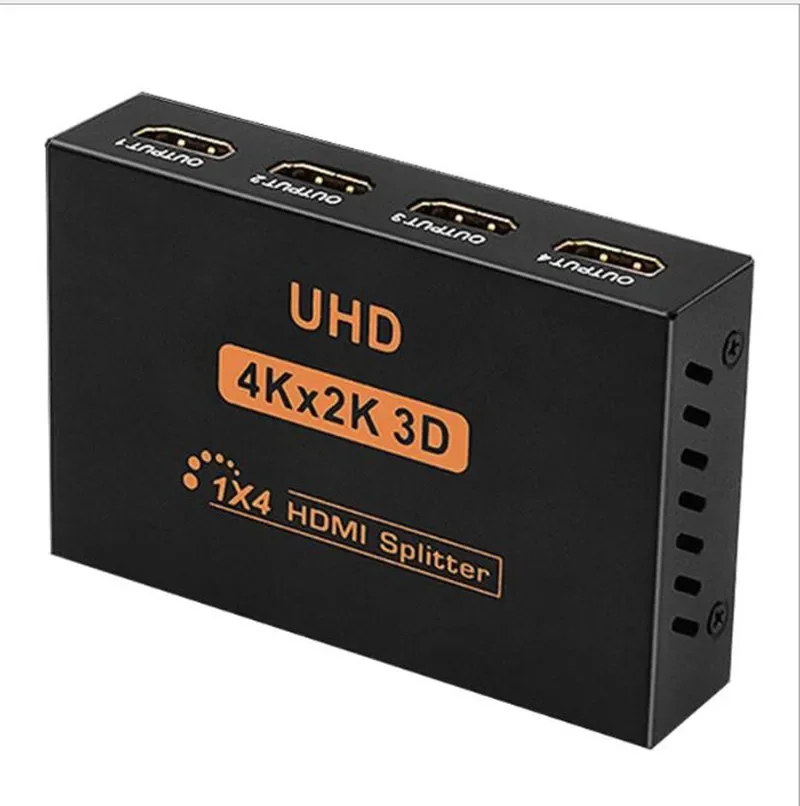 

4K 1X2 1X4 HDMI-Compatible Port Auto Switch Splitter Support 3D Full HD 1080P For PC HDTV DVD S03