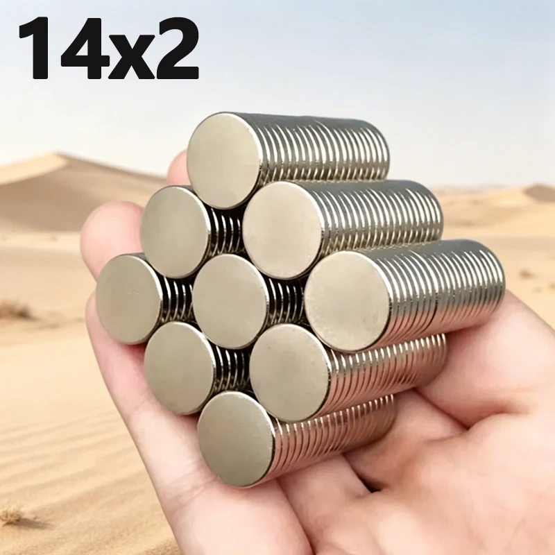 5-200pcs 14x2mm Magnet N35 NdfeB Permanent Magnetic Imanes Strong Round Neodymium Magnet 14*2mm Accessory Hardware