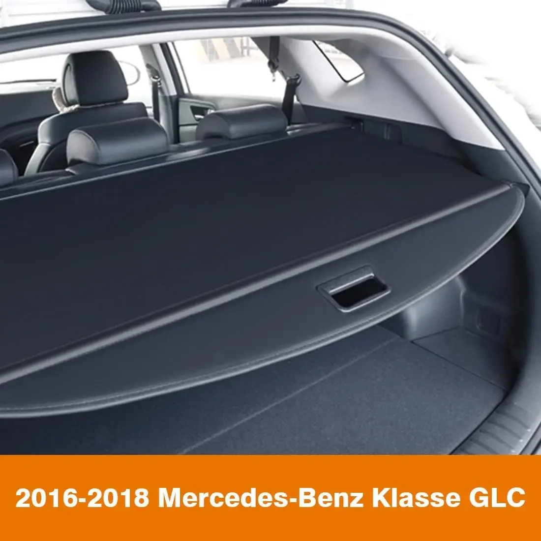 Mercedes-Benz Klasse GLC 2016 2017 2018 Rear Trunk Curtain Cover Cargo Cover Rear Rack Partition Shelter Canvas Storage