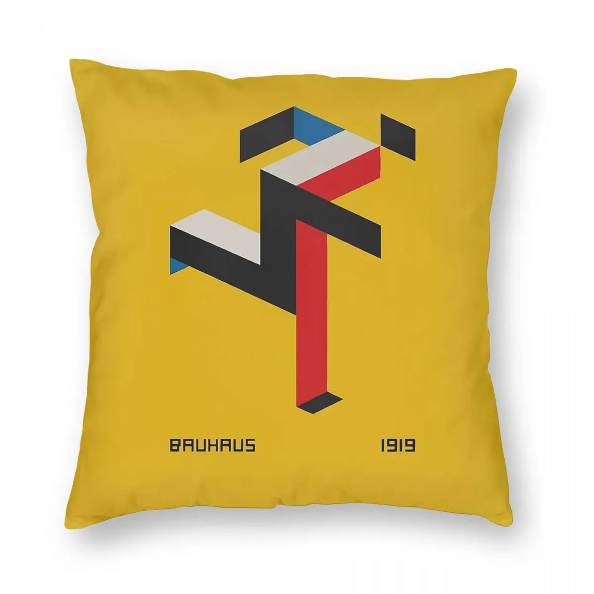 معرض باوهاوس 1923 كيس وسادة مربع البوليستر الكتان المخملية المطبوعة البريدي ديكور كيس وسادة غطاء وسادة أريكة