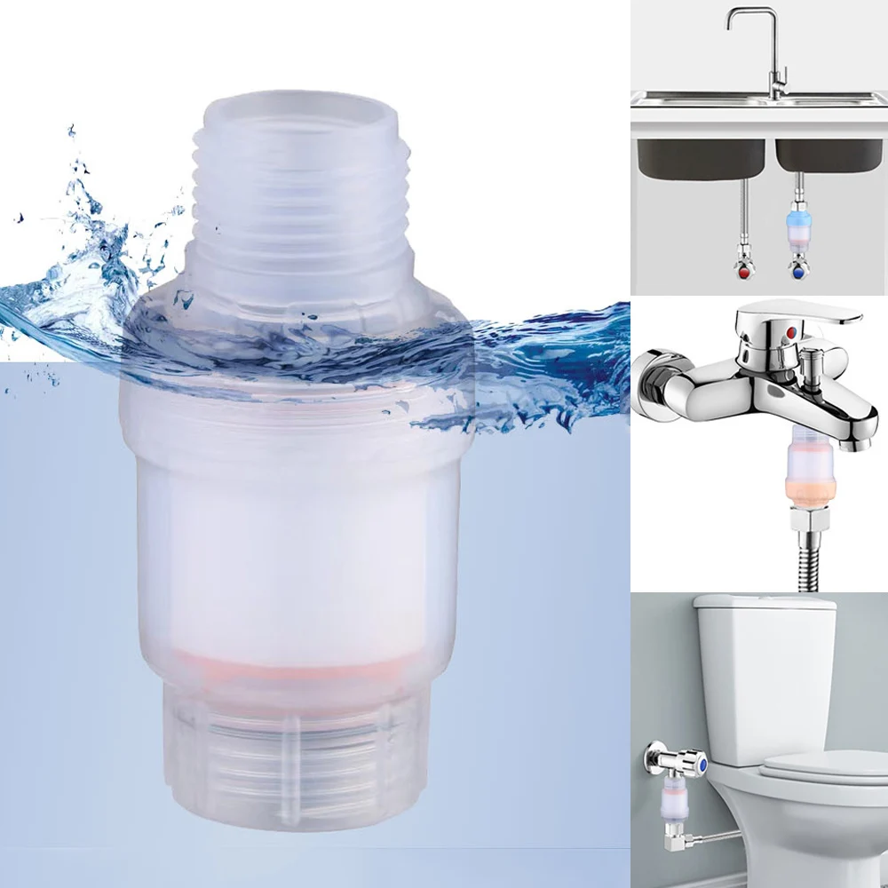 Pure Water Purifier Kitchen Faucet Washing Machine Filter Sediment Removal Shower Head PP Cotton Filters Bathroom Accessories