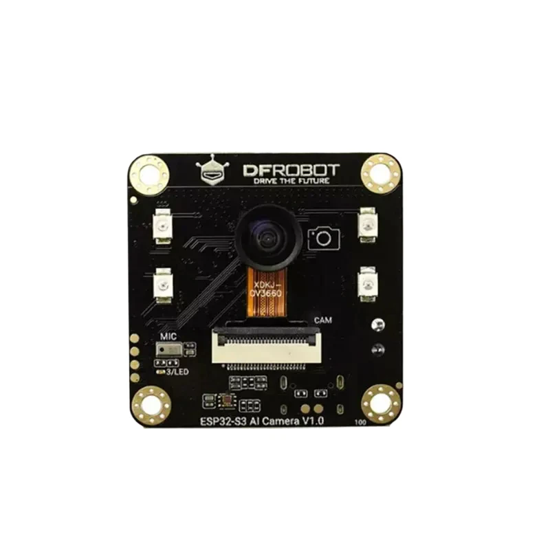 Chipboard Dfrobot Esp32-s3 Ai Module ( Image Recognition, Night Vision, Chatgpt Voice Interaction)