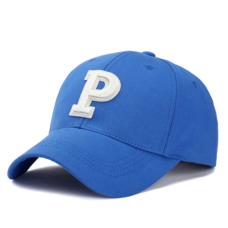 P standard baseball cap spot wholesale 2025 new outdoor sports sunscreen cap four seasons versatile sunshade cap