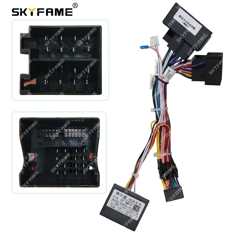 RAISE Car 16pin Wiring Harness Adapter Canbus Box Decoder For Opel Astra Zafira Antara Vectra Corsa Meriva RP5-OP-001 G-RZ-GM60