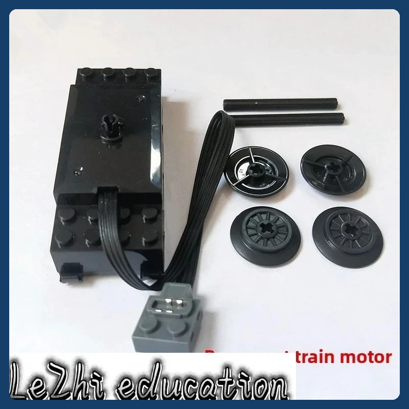 Zugmotor-PF-Set, kompatibel mit technischen Bausteinen, Spielzeug-Leistungsfunktionen, MOC-Teilen für mechanische Modelle