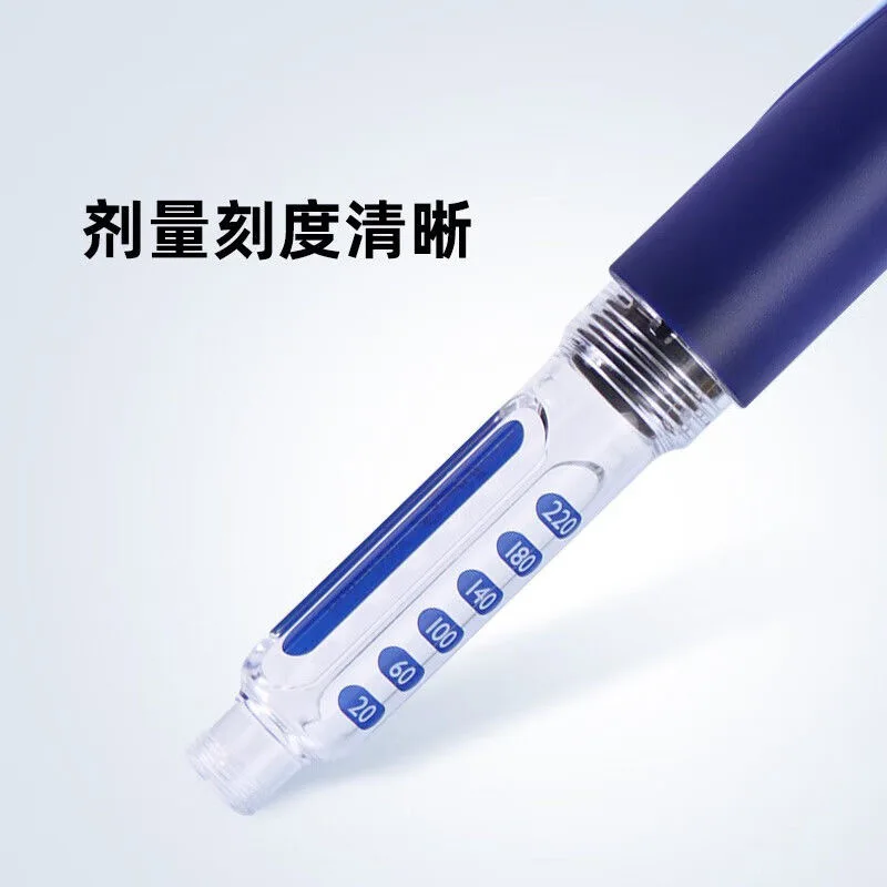 Portable Lilly Huma lancing Pen Ergo 2 syringe Insulin lancet Pen 3ml Diabetic Products Blood Sugar Injection for Diabetes