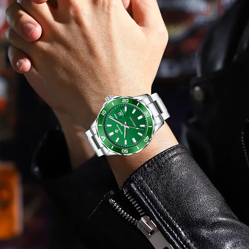 LIGE BANGWEI Luxury Quartz Watches for Men Classic Fashion Auto Date Simple Casual Man Watch Waterproof Luminous Male Clock Gift