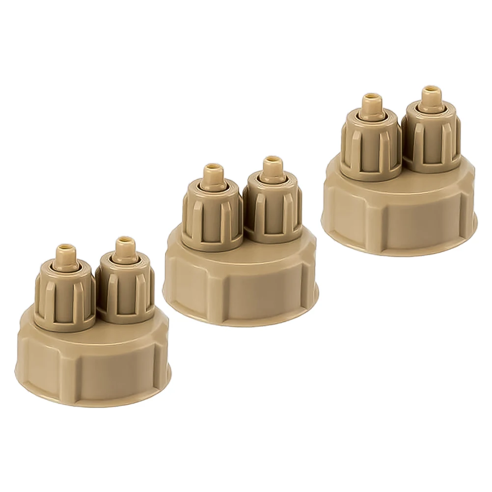 

3pcs Diy Bottle Caps Reusable Generator For Aquarium Reactor Portable Co2 Diffuser Co2 Accessories Pet Supplies