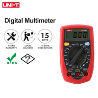 UNI-T UT33D Pocket Multimeter Digital Professional AC DC Ammeter Voltmeter Resistance Tester Multi Meter