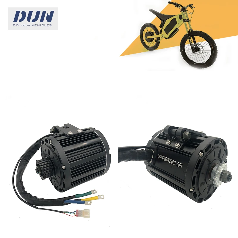 

QS138 4KW 90H 72V peak 13KW Mid-Drive Motor For Light Motorcycle Dirtbike Moped