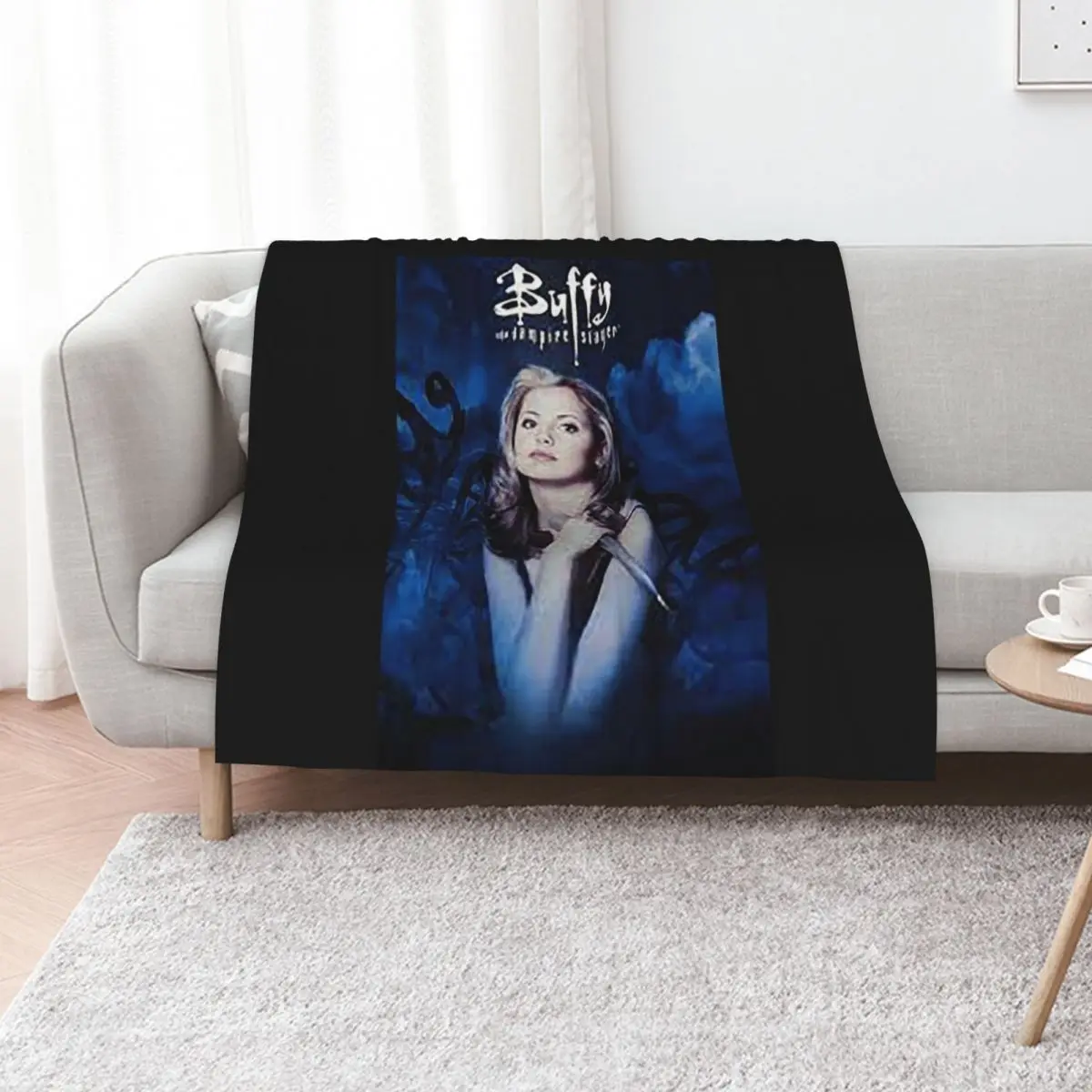 buffy number one-_- -_--_- Throw Blanket Thermals For Travel Soft Big halloween Designers anime Camping Blankets