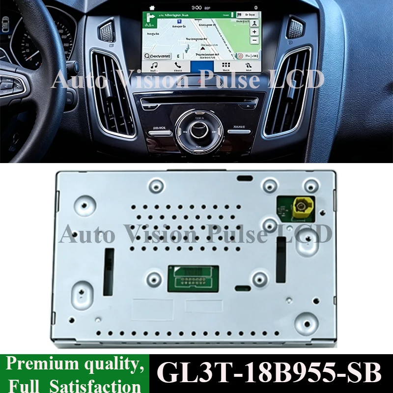 8 Inch GL3T-18B955-SB GB5T18B955-SC LCD Display Panel Touch Screen For For-d F150 Focus Fusion Lin-coin Sync 3 Navigation