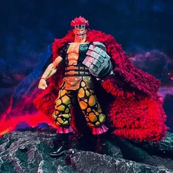 In Stock SHF Japanese Anime Series Captain Eustass Kid Red Cloak Cape for Action Figure Body Model Toys with No Model