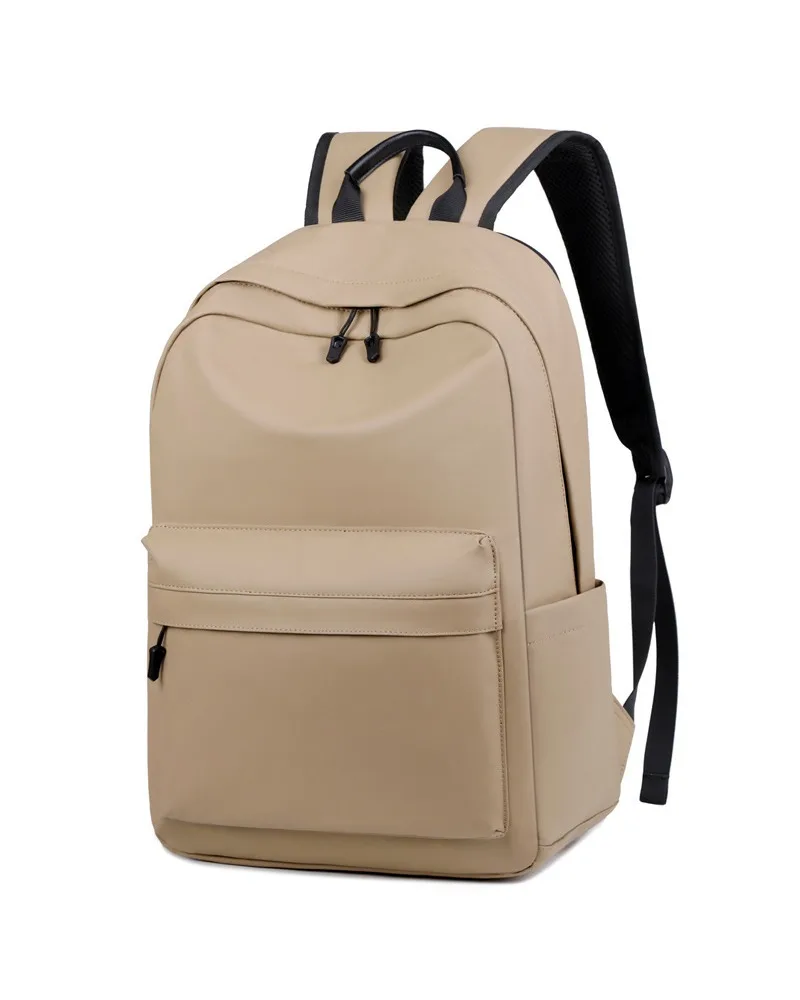 

Backpack Laptop Bag Casual Business Commuter Men's Double Back Leather Film Multifunctional Computer Bag