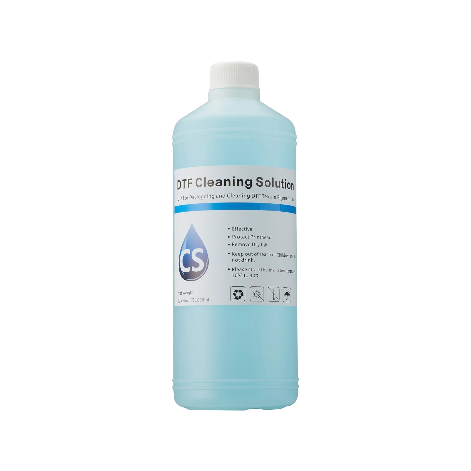 Wholesale 100ML 1000ML Strong Cleaning Solution liquid For DTF Printhead 1390 L1800 4720 i3200 XP600