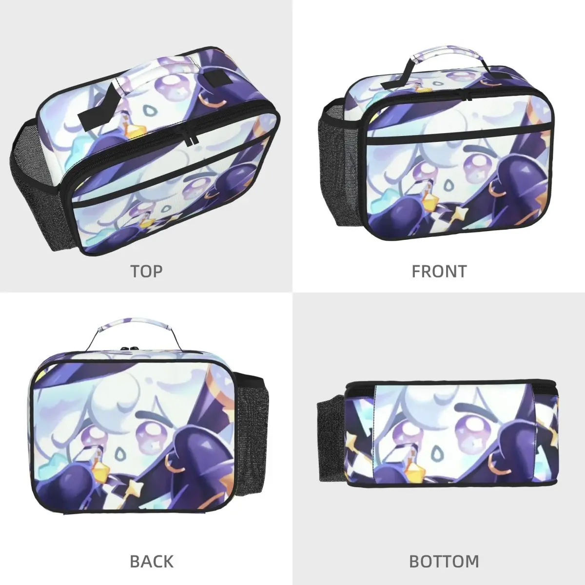 Milky Way Cookie Run Kingdom Game Insulated Lunch Bag for Women Office Cooler Thermal Food Box Tote Lunch Boxes Container