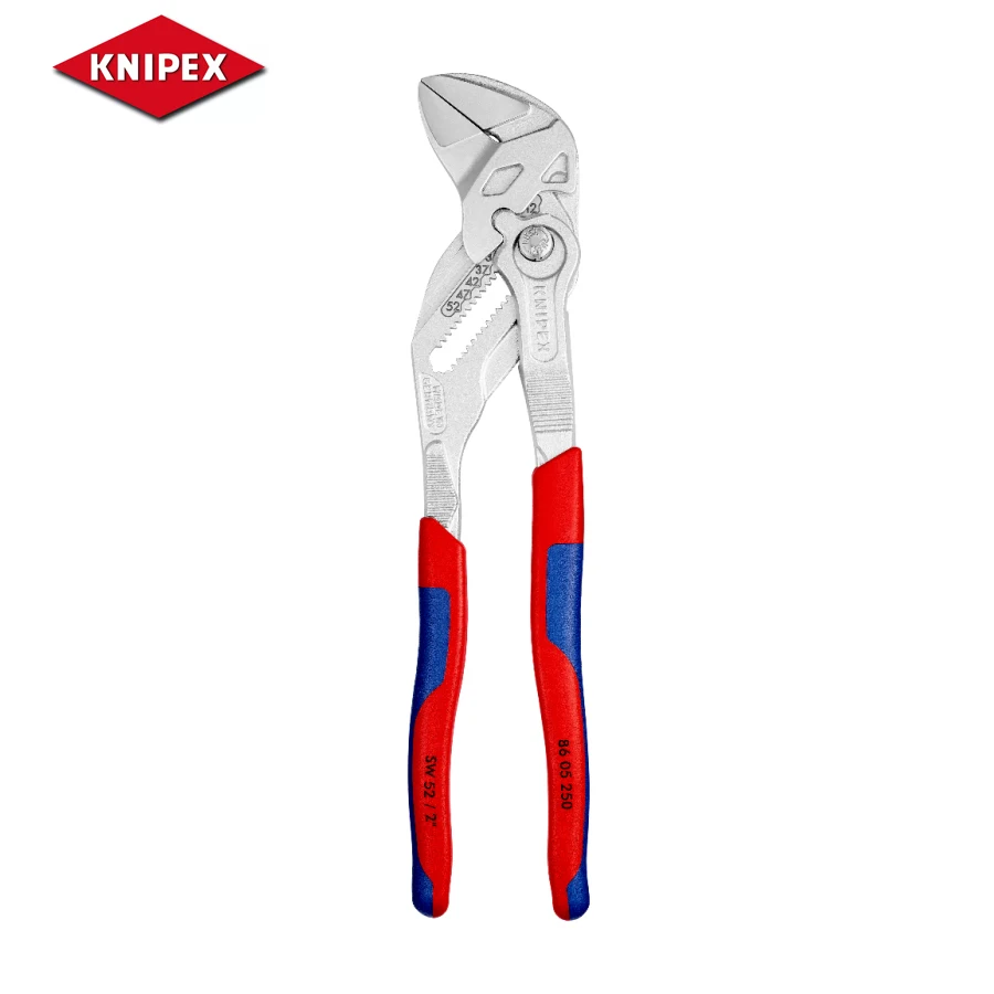 

KNIPEX Pliers Wrench Chromium Plated Vanadium Steel Water Pump Plier Knipex Hand Tools 86 05 250