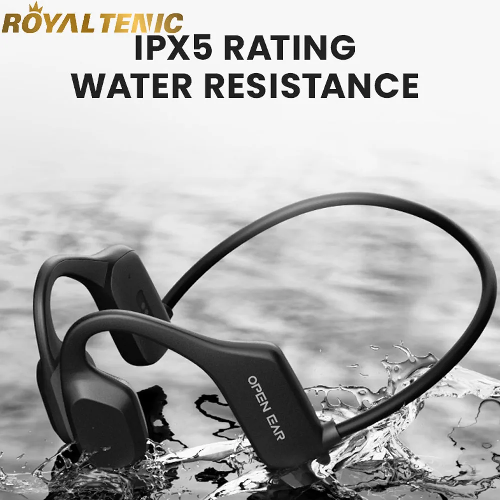 X1 Bone Conduction Headsets Wireless Headphones IPX5 Waterproof Bluetooth 5.2 Sports Earphones Dynamic Spatial   Sound