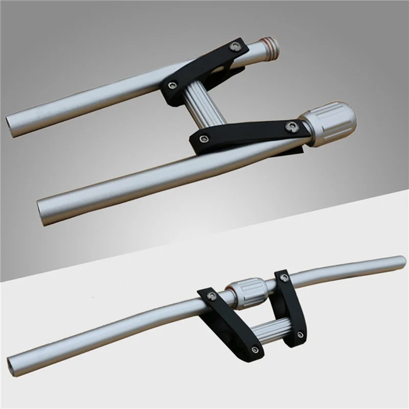 A06F-2X อลูมิเนียมพับแฮนด์จักรยานพับจักรยานแฮนด์จักรยานขี่จักรยานชิ้นส่วนแถบแนวนอน