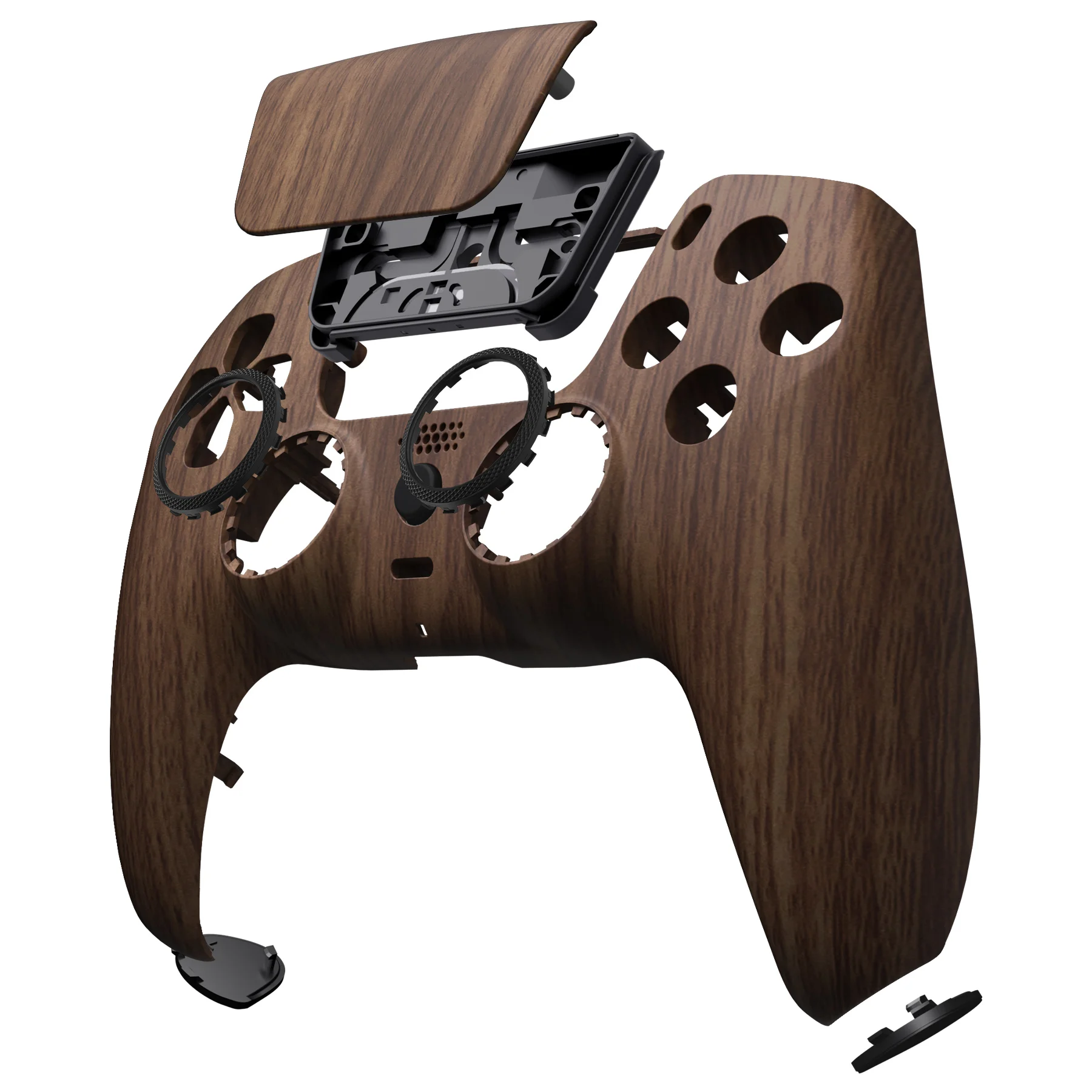 

eXtremeRate LUNA Redesigned Replacement Shell Touchpad for ps5 Controller BDM-010/020/030/040/050 - Wood Grain