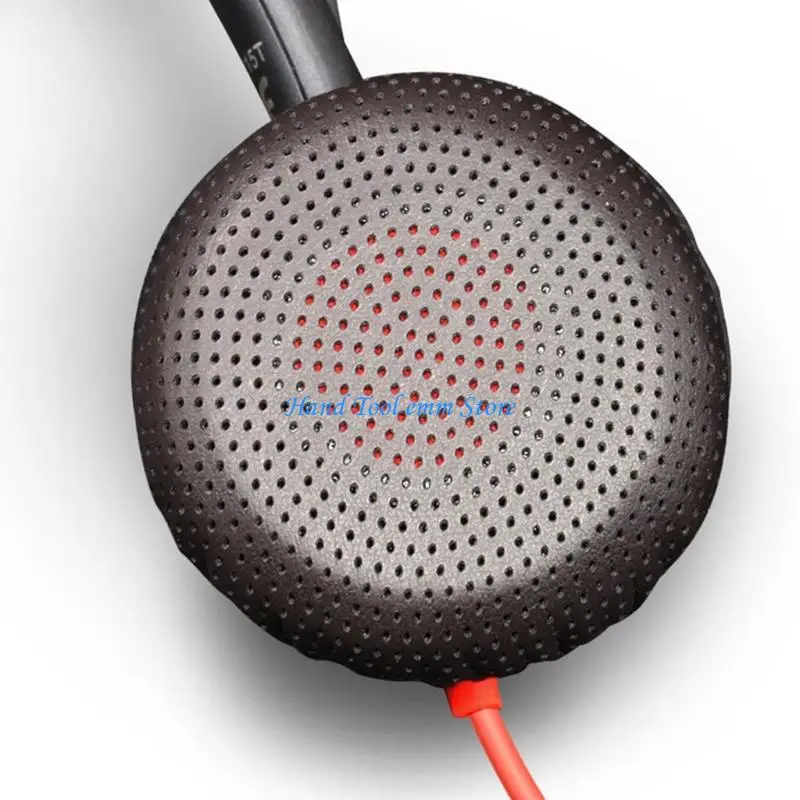 H37F Breathable Earphone Covers Offering Comfort And Secure For C5210 5200 Poly8225 FOCUS2 Headphones