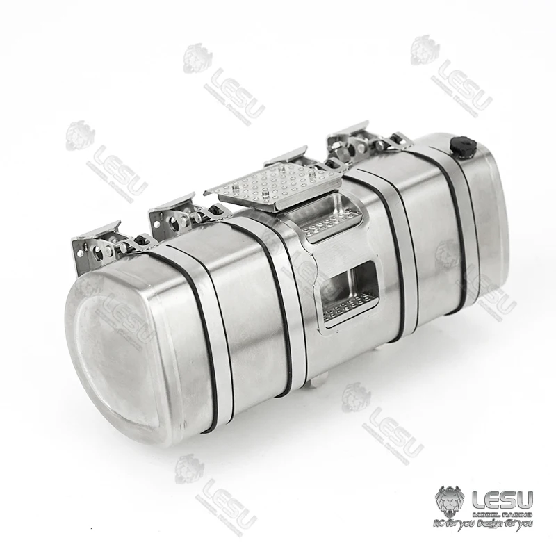 LESU Metalowy Czołg 90mm-150mm do Ciągników RC 1/14 Tamiyaya Fh16 DIY Model Przyczepy Zdalnie Sterowanej Części Zabawki dla Dorosłych