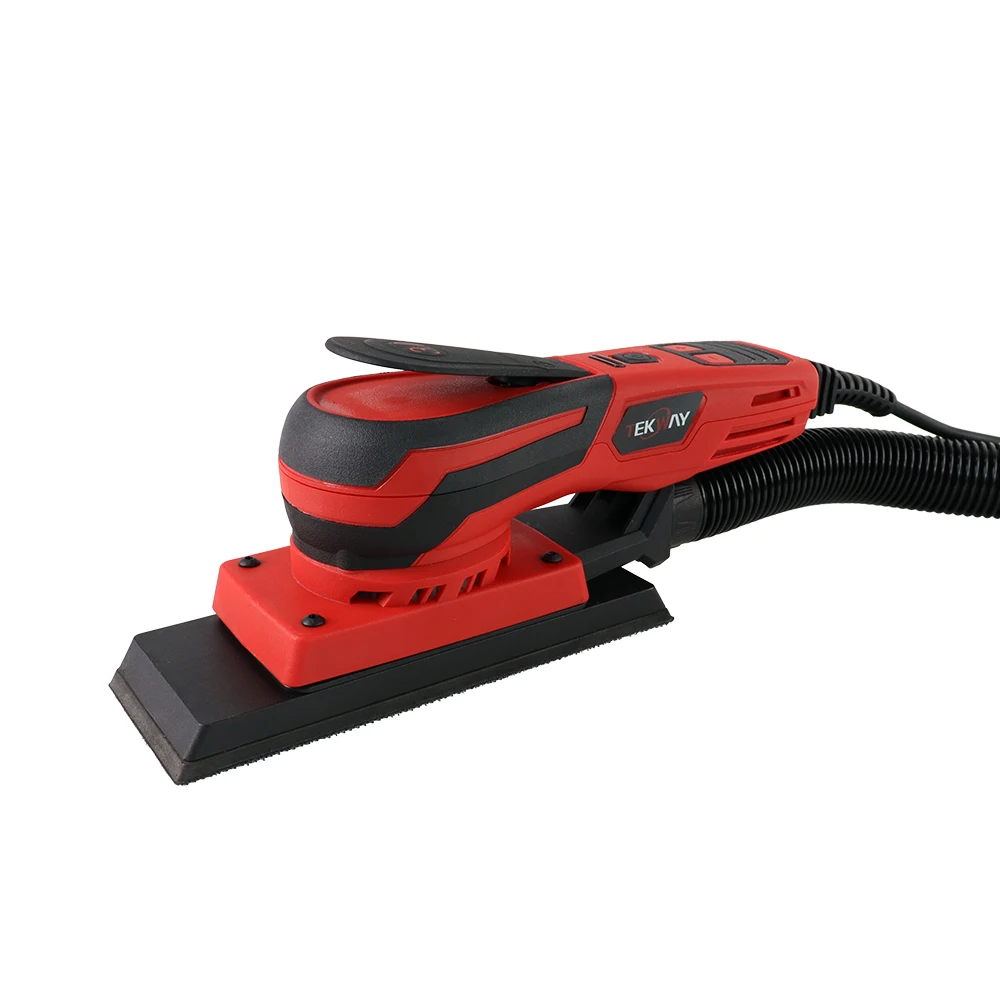 

Electric Sheet Sander 350W Variable Speed 70x198mm 3.0mm Orbit Finishing Sander With Dust Extraction for Woodworking