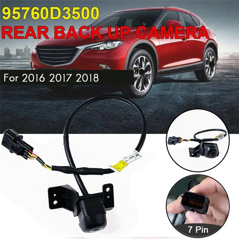 รถดูด้านหลังกล้องย้อนกลับ Assist 95760-D3500 สําหรับ Hyundai Tucson 2016-2018 ที่จอดรถย้อนกลับกล้อง 95760D3001