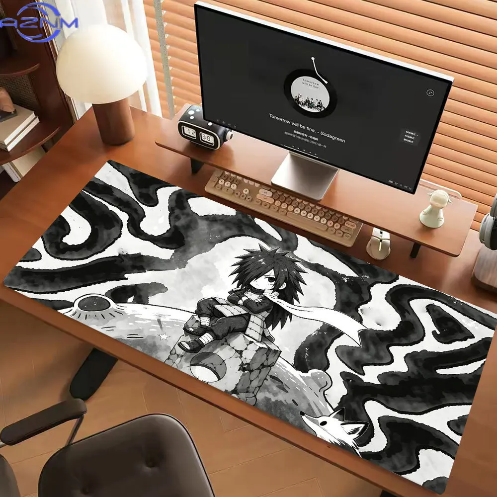 Naruto Mouse Pad Anti Selip Desk Mat Large MousePad Komputer Long Mouse Pad 4