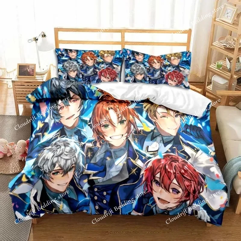 new-anime-rock-band-ensemble-stars-all-season-twin-bedding-set-comforter-set-bed-duvet-cover-double-king-comforter-cover