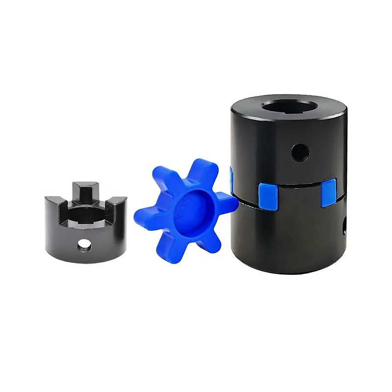 L-Type Three-Jaw Coupling L110 D85 L108 Bore 25/28/30/32/35/4042/45mm Carbon Steel Coupler