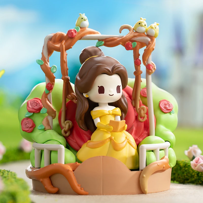 Disney Princess D-Baby Flower Swing Series Blind Box Cartoon Fashion Cute Toy Mysterious Surprise Box Birthday Christmas Gift