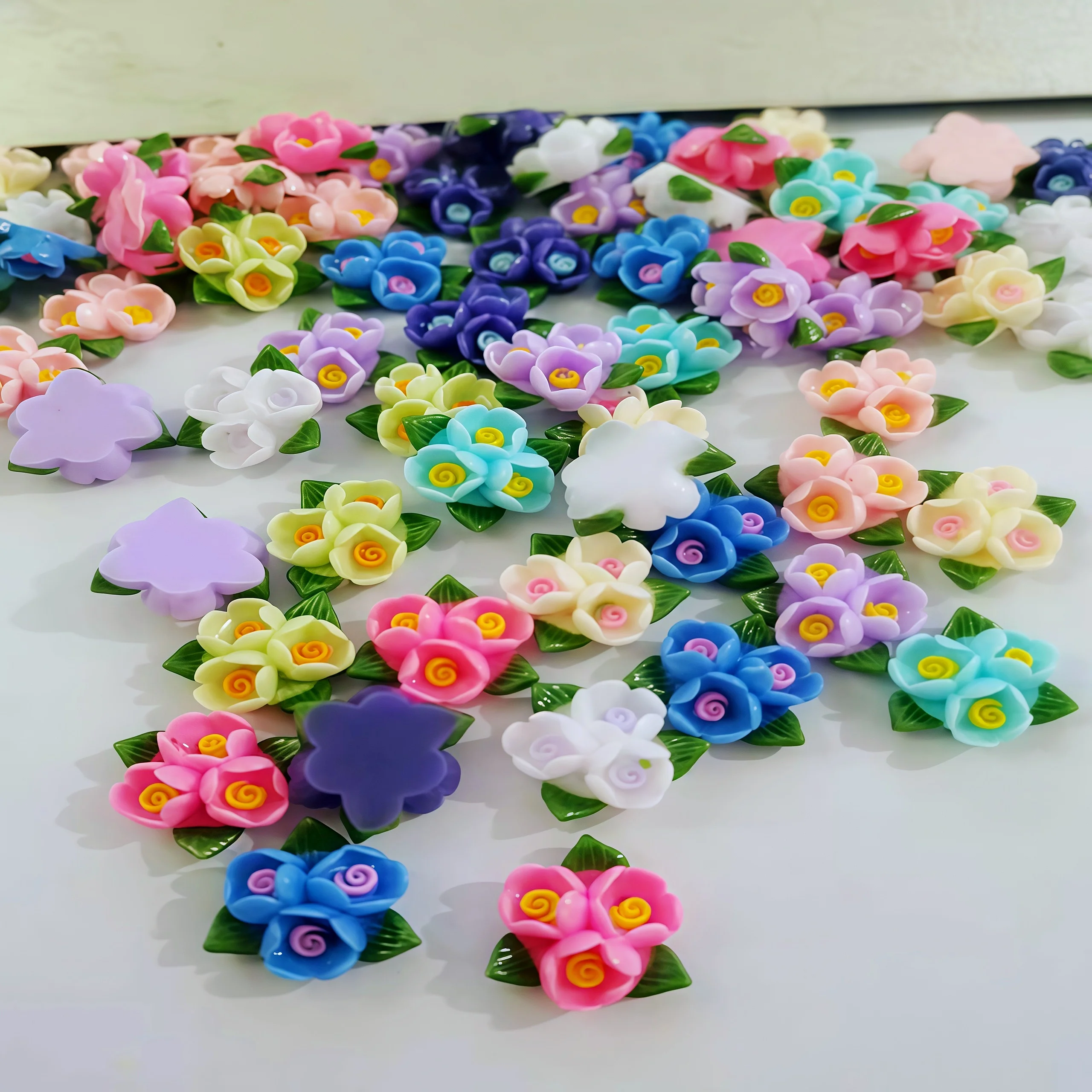 20/50pcs Mixed Resin Mini Colo - огляд і ціна Resin Art For Rose