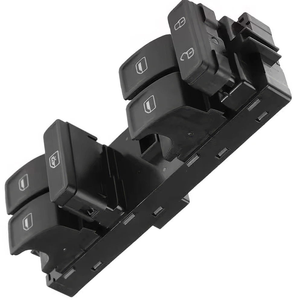 مفتاح نافذة الطاقة الجانبي الأيسر الأمامي مع 16 دبابيس لشركة فولكس فاجن جيتا 2013 2014 2015 34D 959857 34 د 959857 ج 34 د 959857 ب #4