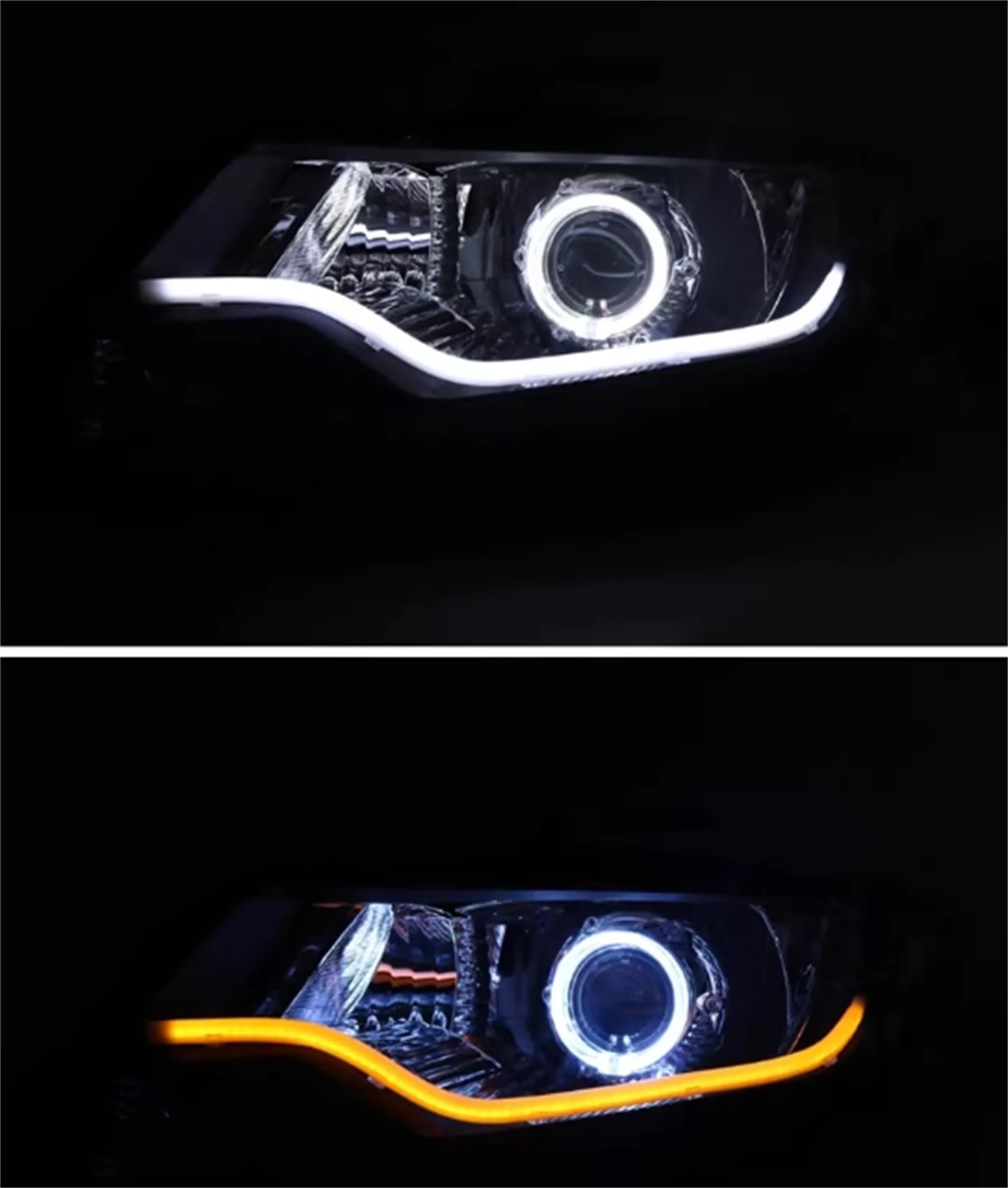 Przedni reflektor reflektor samochodowy DRL niska światła drogowe dla Honda city 09-14 kierunkowskaz — zdjęcie 3