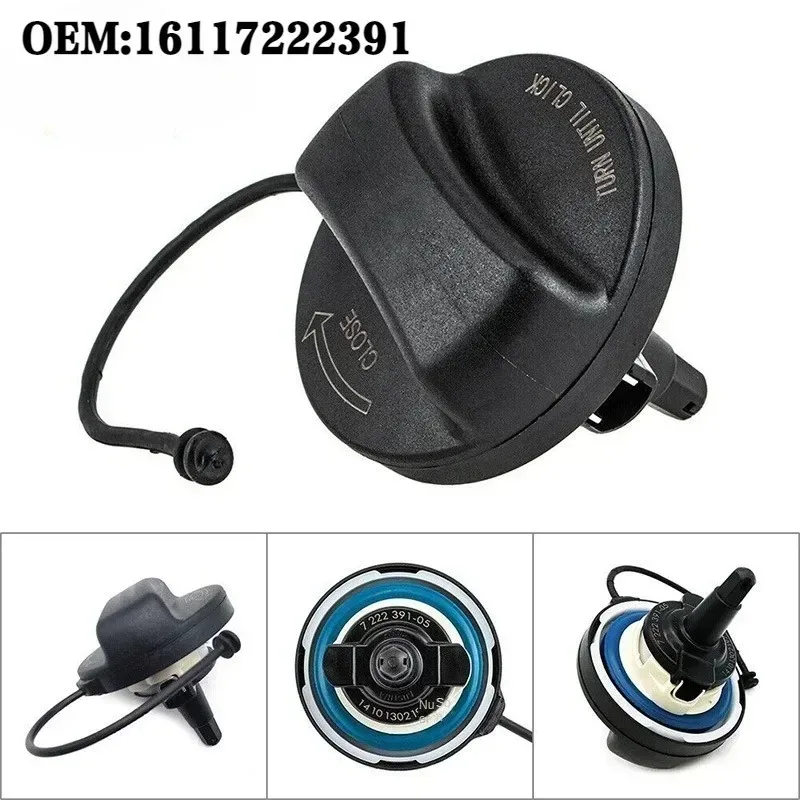 Passend für BMW E-Serie F-Serie E39 E46 E60 E63 E65 E66 E70 E71 E90 F01 F02 F07 Kraftstofftank-Luftdeckel-Baugruppe 16117222391 16117193372 – Detail 1