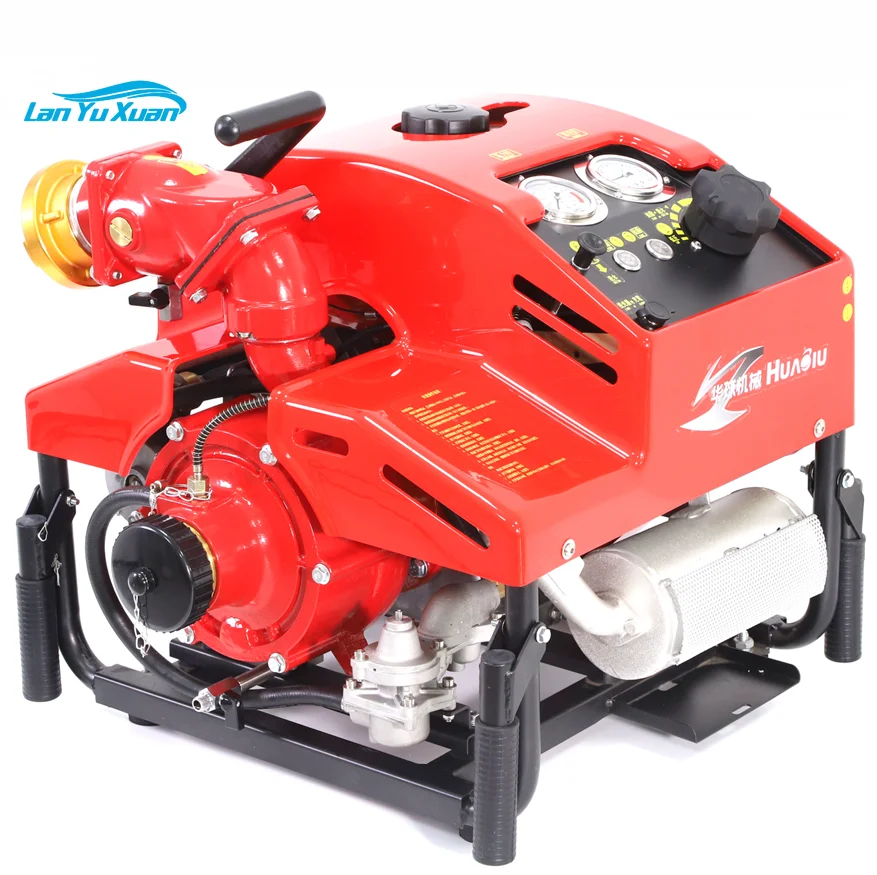 High pressure marine fire fighting portable centrifugal water pump