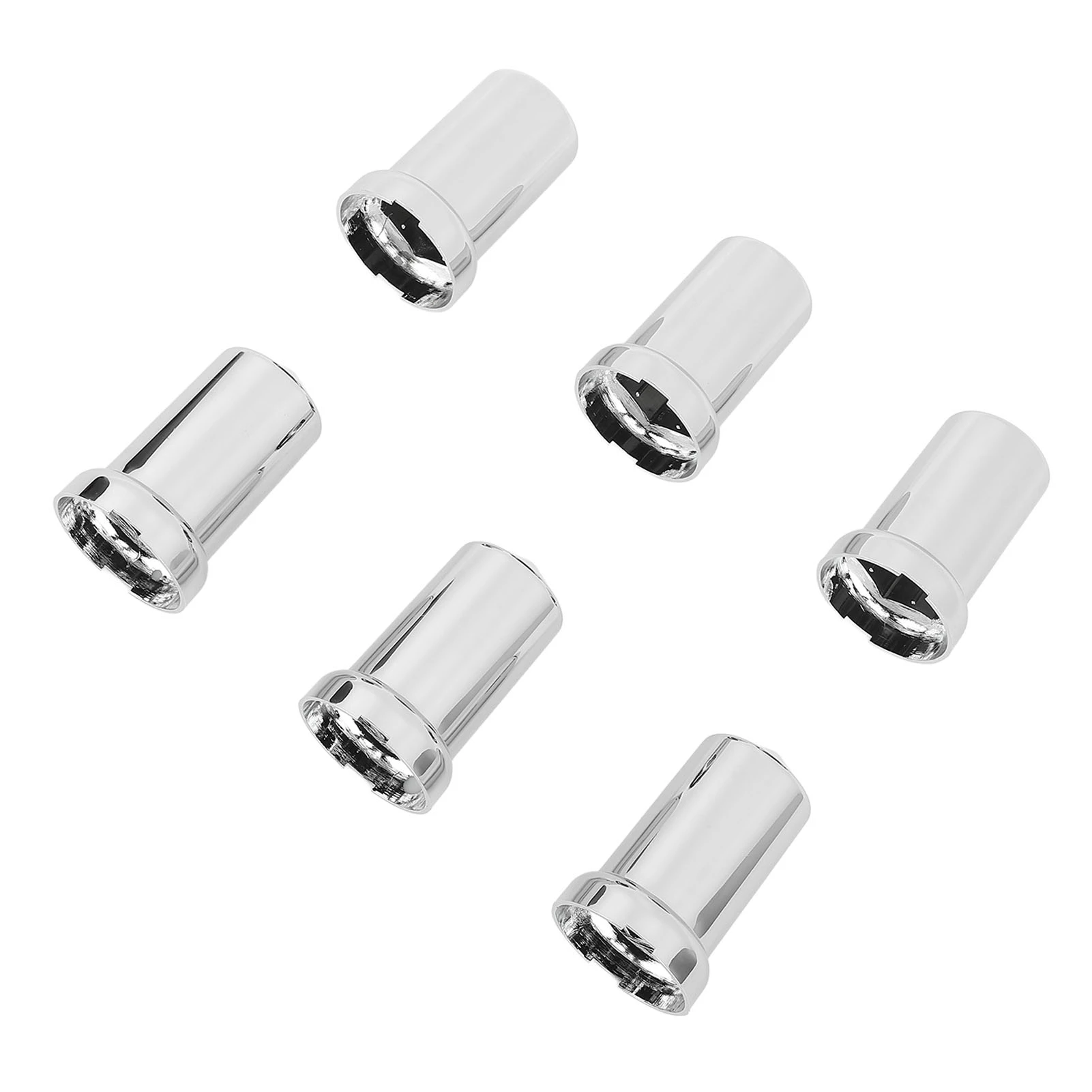 33mm Lug Nut Covers Lug Nut Covers ABS Chrome Plastic Anti Rust 33mm Flanged Lug Nut  for Trucks Trailers and Vehicles