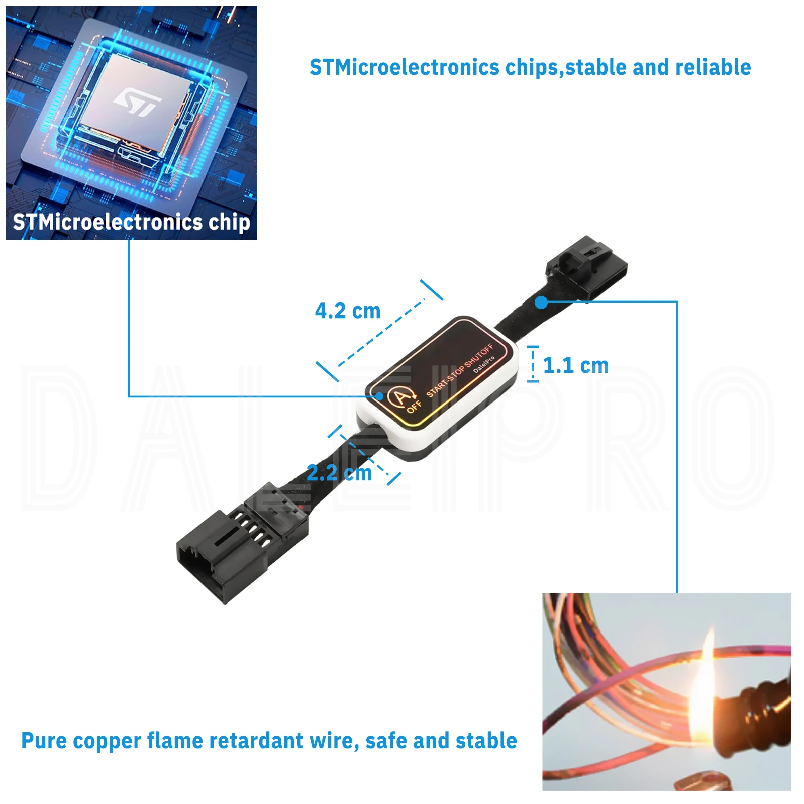 Für Peugeot 308 2016 2017 2018 2019 Automatischer Stopp-Start-Motorsystem-Speichermodul Annulieren Sie den Auto-Start-Stopp-Schalter – Detail 6