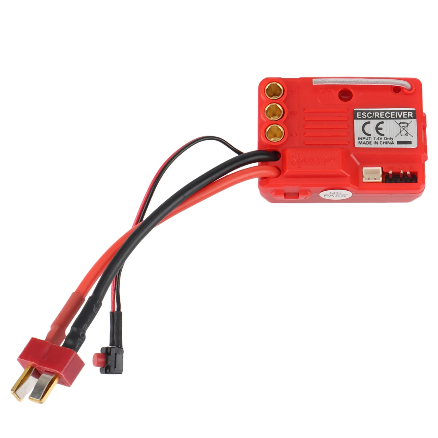 Receptor ESC sin escobillas para HBX 16889 16889A 16890 16890A SG 1601 SG 1602 SG1601 SG1602 RC, accesorios de piezas de coche