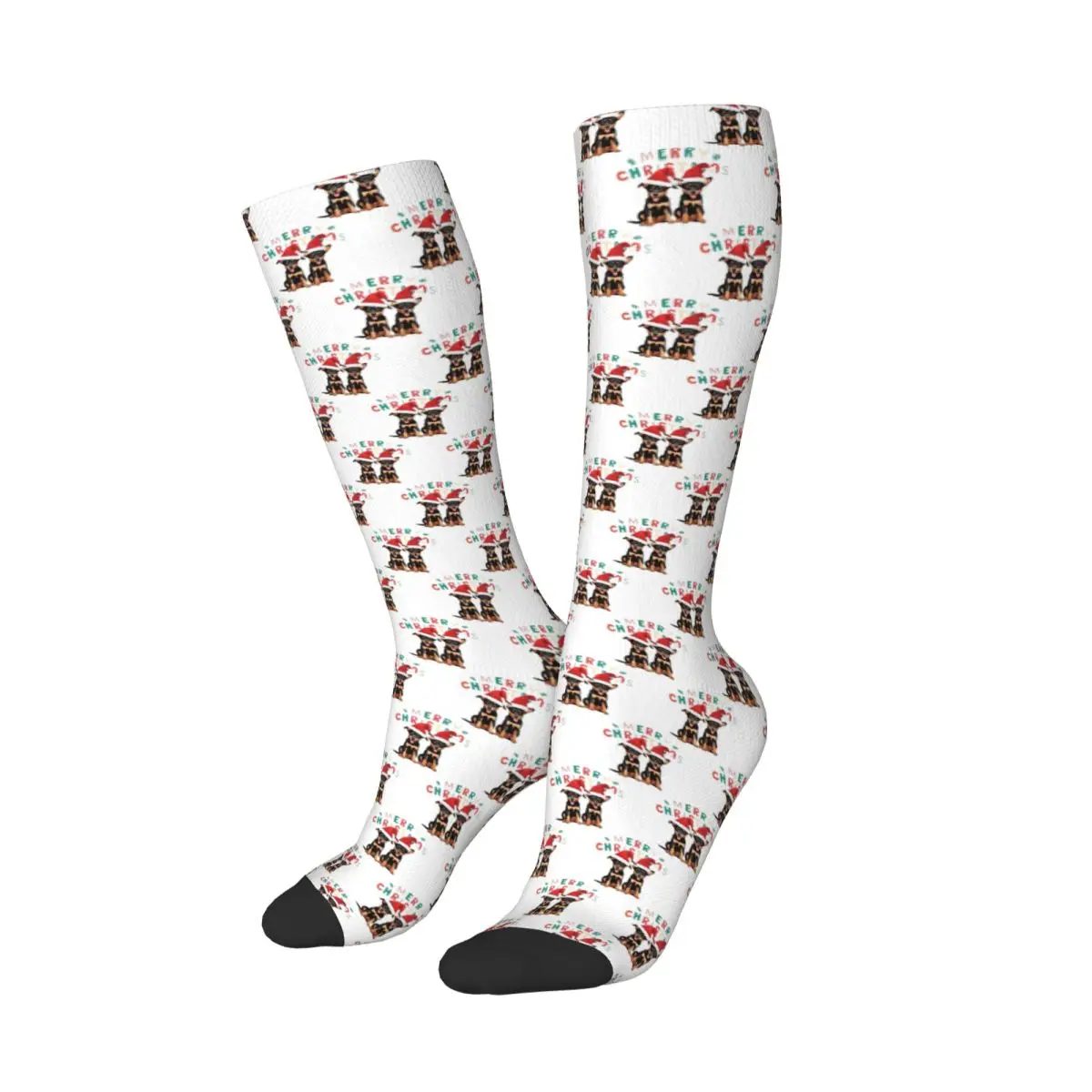

Christmas Australian Kelpies Dog Merry Christmas Socks Harajuku Stockings All Season Long Socks Accessories for Man Woman