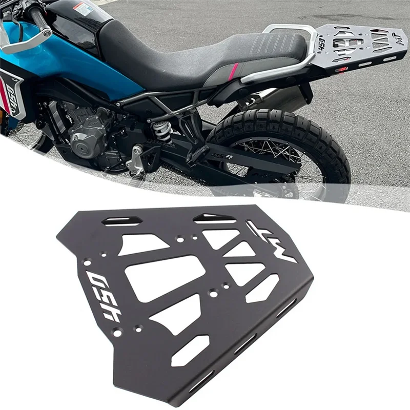 Sp-دراجة نارية الرف الخلفي الأمتعة ركوب العلوي الناقل حامل الصندوق قوس ل CFMOTO 450MT 450 MT 2024